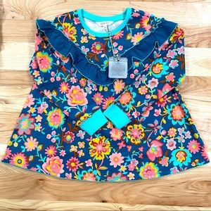 Girls size 8 Matilda Jane long sleeve blouse , NWT